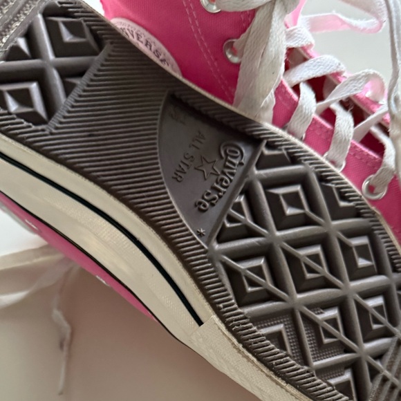 Converse Pink High-Top Sneakers - Picture 2 of 5